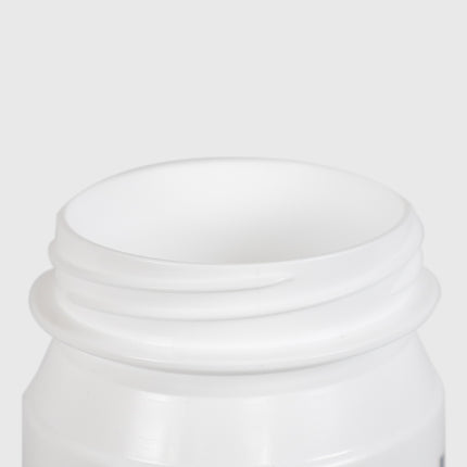 borraccia da ciclismo bianca HOTN con logo dettaglio apertura