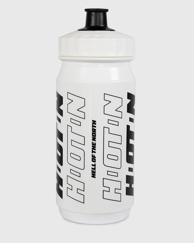 borraccia da ciclismo bianca HOTN con logo