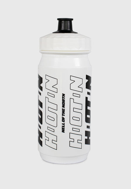 borraccia da ciclismo bianca HOTN con logo